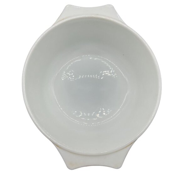 Vtg 1970s JAJ Pyrex England Casserole Dish Country Autumn Woodland 1qt 8"D x 3"H - Picture 6 of 7